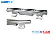 Lumières en aluminium extérieures de joint de mur de RGBW (4-in-1) LED avec le contrôle imperméable et de DMX