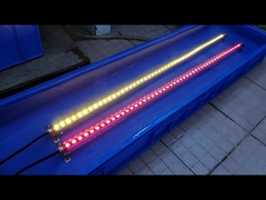 Barre changeante de l'acier inoxydable sous l'eau 316 LED de travail de couleur claire linéaire de RVB LED