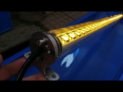 Logement léger linéaire submersible d'acier inoxydable de la lumière 12w/18w/24w DC24V LED de joint de mur de LED