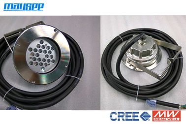 2600lm 72w IP68 imperméabilisent les lumières sous-marines menées ¢182mmxH92mm d'étang