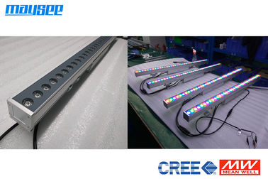 lumière menée linéaire de joint de mur de CREE de 36Watt DMX512 IP65 avec la lentille multi d'angle