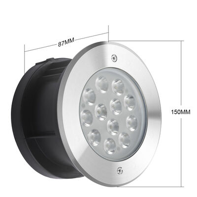 150 mmx88 mm projecteurs de piscine LED RGBW Multicolor Illumination conçue pour une installation facile et des performances durables