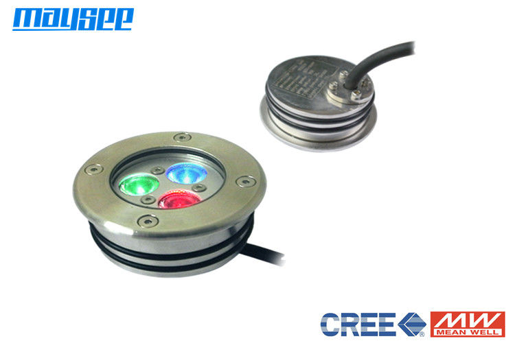 IP68 Imperméable RVB couleur changeante Dock de LED s'allume en 9w, quai de la Marine de la LED s'allume
