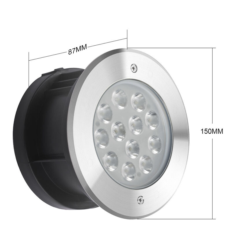 150 mmx88 mm projecteurs de piscine LED RGBW Multicolor Illumination conçue pour une installation facile et des performances durables